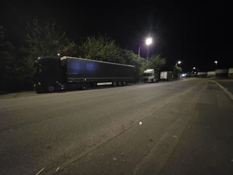 Lorry Park After Dark 1