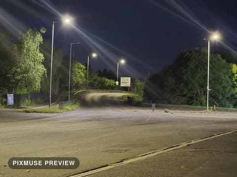 Industrial Estate at Night 2