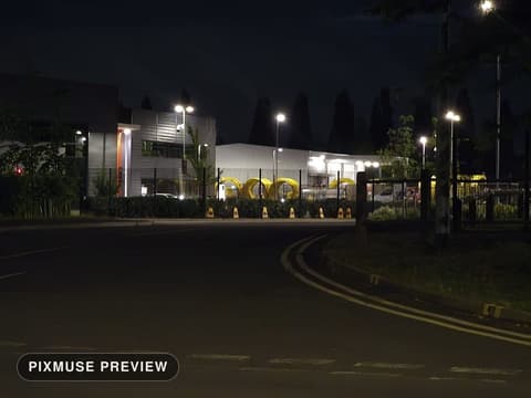 Industrial Estate at Night 4