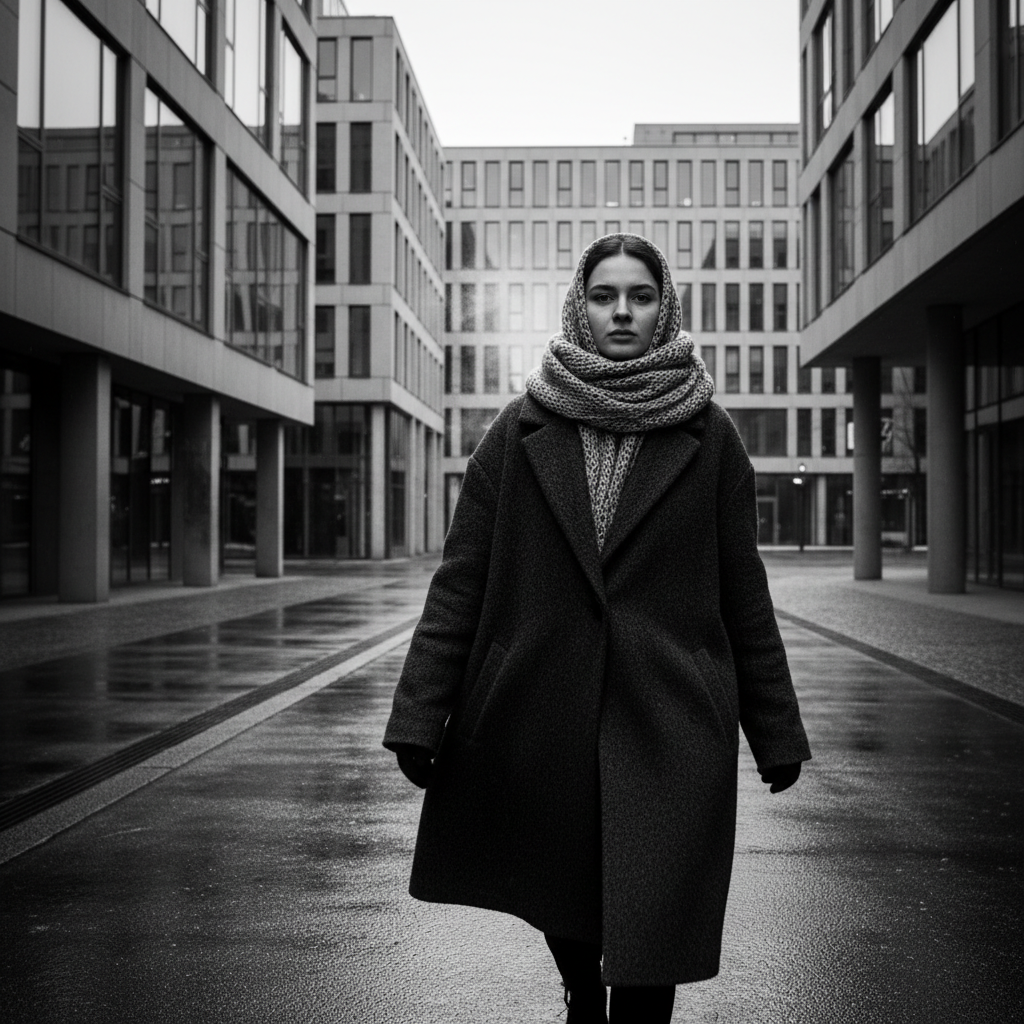 Berlin Winter Walk: Urban Monochrome preview