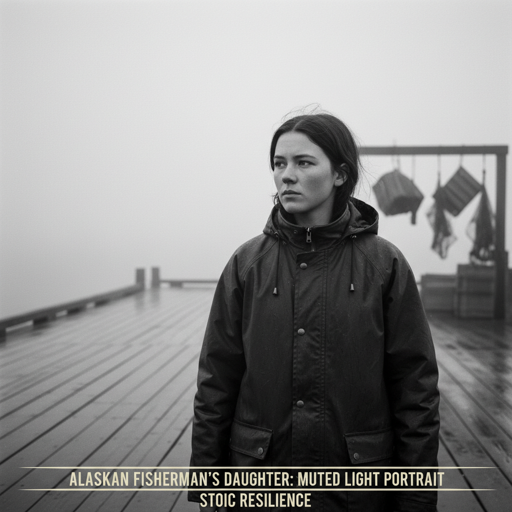 Alaskan Fisherman's Daughter: Muted Light Portrait preview