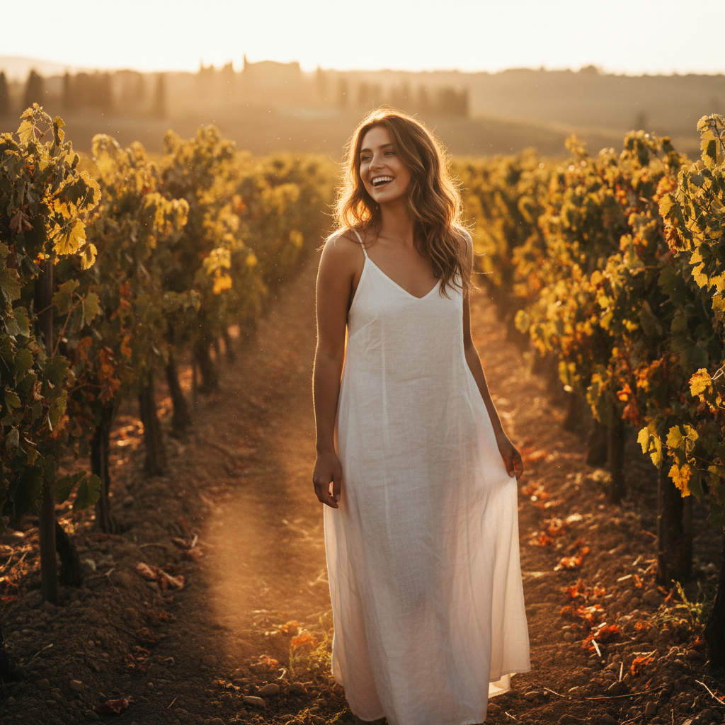 Tuscan Vineyard Sunset preview